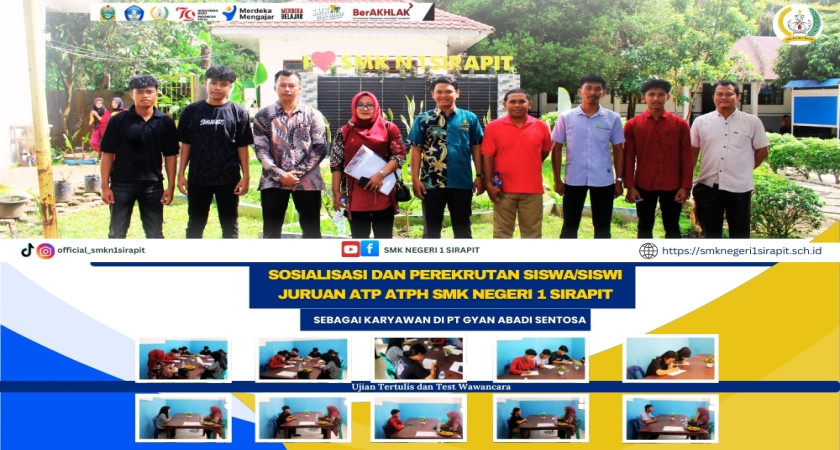 PELUANG EMAS UNTUK SISWA SMK NEGERI 1 SIRAPIT